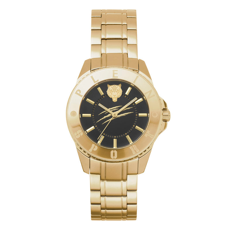 Plein Sport Glam Ladies Black  Watch PSKBA0923