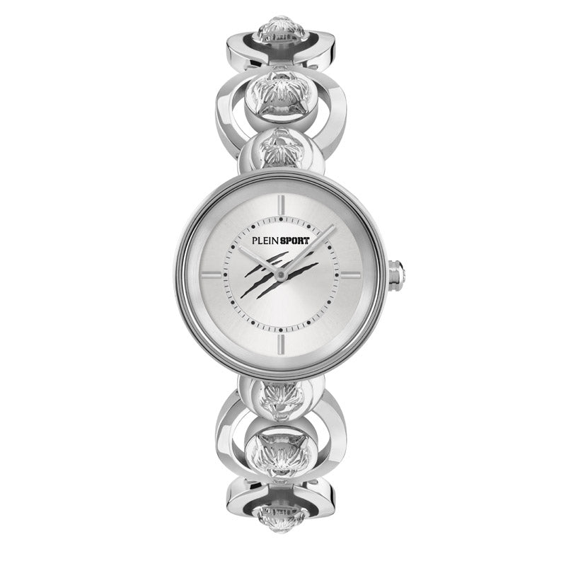 Plein Sport Supernova Ladies Silver  Watch PSLEA0424