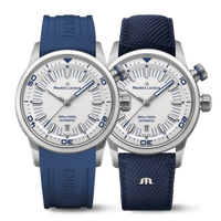 Thumbnail for Maurice Lacroix  Pontos S Diver Men's White Blue Watch PT6248-SS00L-130-4