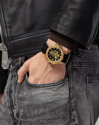 Thumbnail for Philipp Plein High-Conic Men's Black Watch PWAAA0221