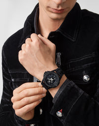 Thumbnail for Philipp Plein High-Conic Men's Black Watch PWAAA0721