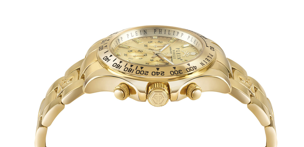 Philipp Plein Rock Couture Men's Gold Watch PWCAA1121