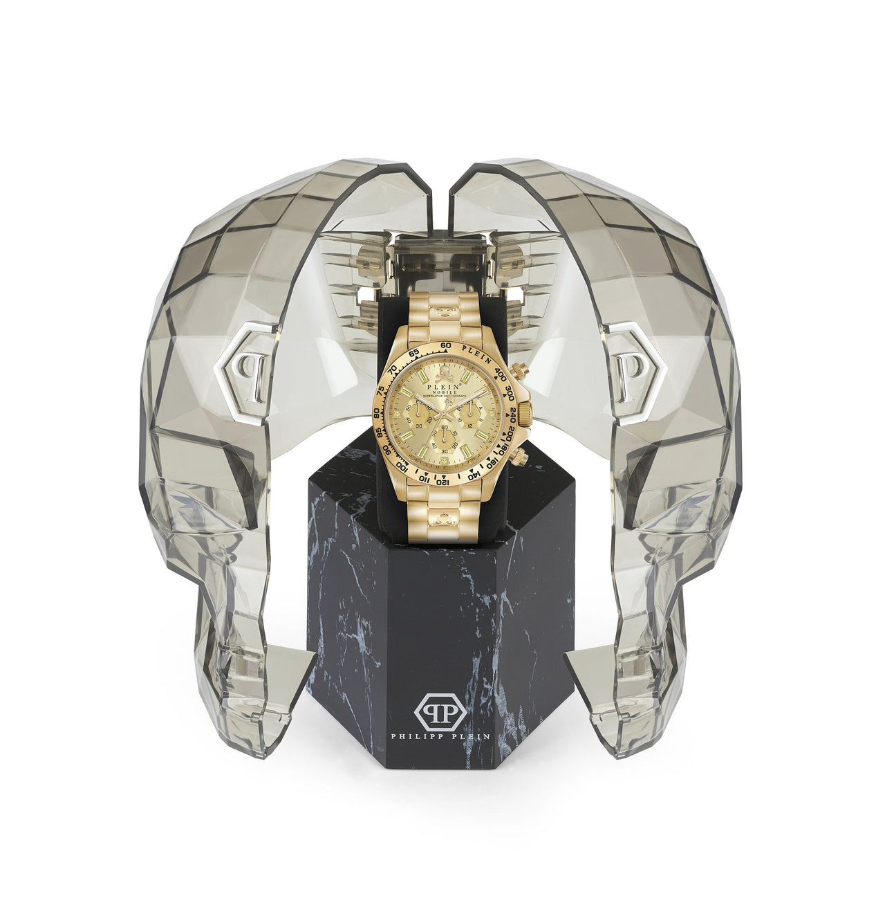 Philipp Plein Rock Couture Men's Gold Watch PWCAA1121