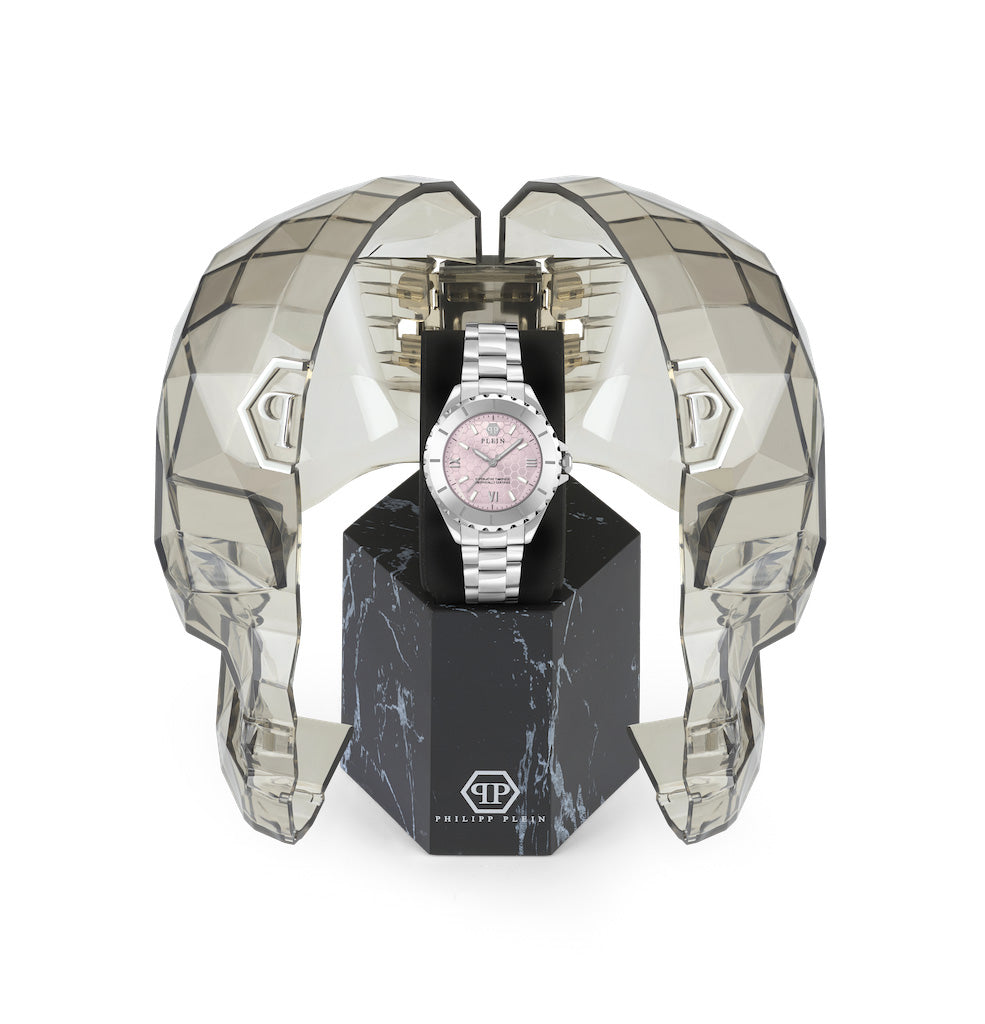 Philipp Plein Rock Couture Ladies  Pink Watch PWPOA0324