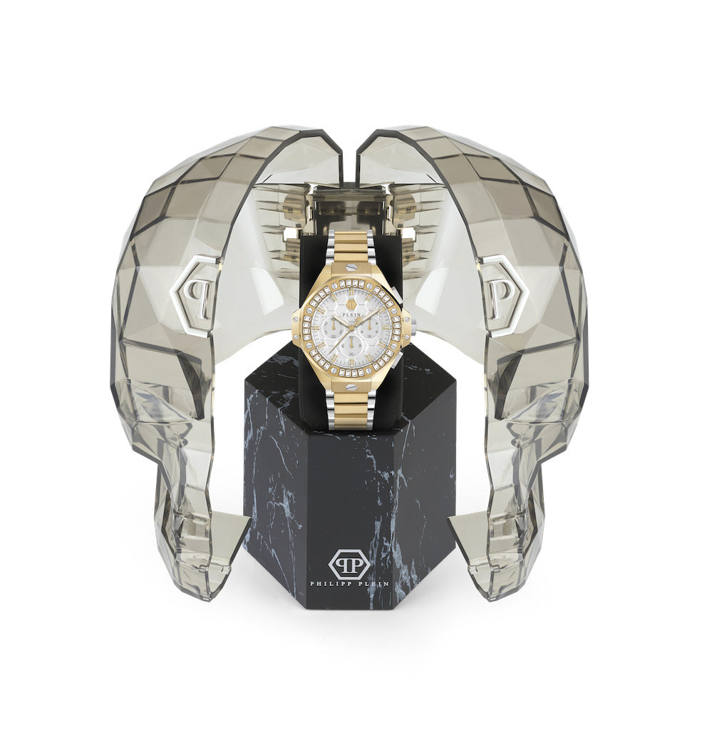 Philipp Plein Hyper $Port Unisex Silver Watch PWPSA0324