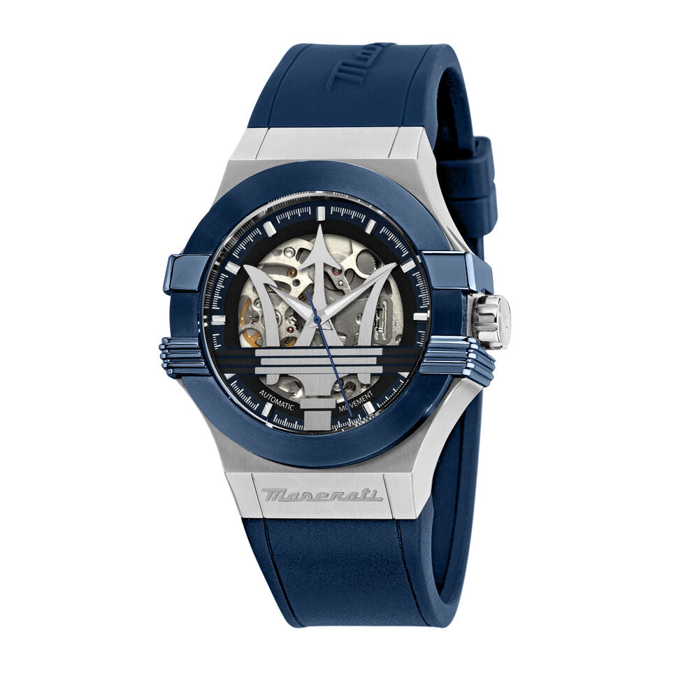Maserati Potenza Auto Men's Silver Watch R8821108035
