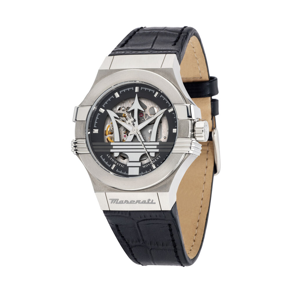 Maserati Men's Black Potenza Watch R8821108038