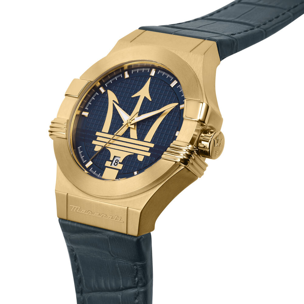 Maserati Men's Potenza  Blue Watch R8851108035