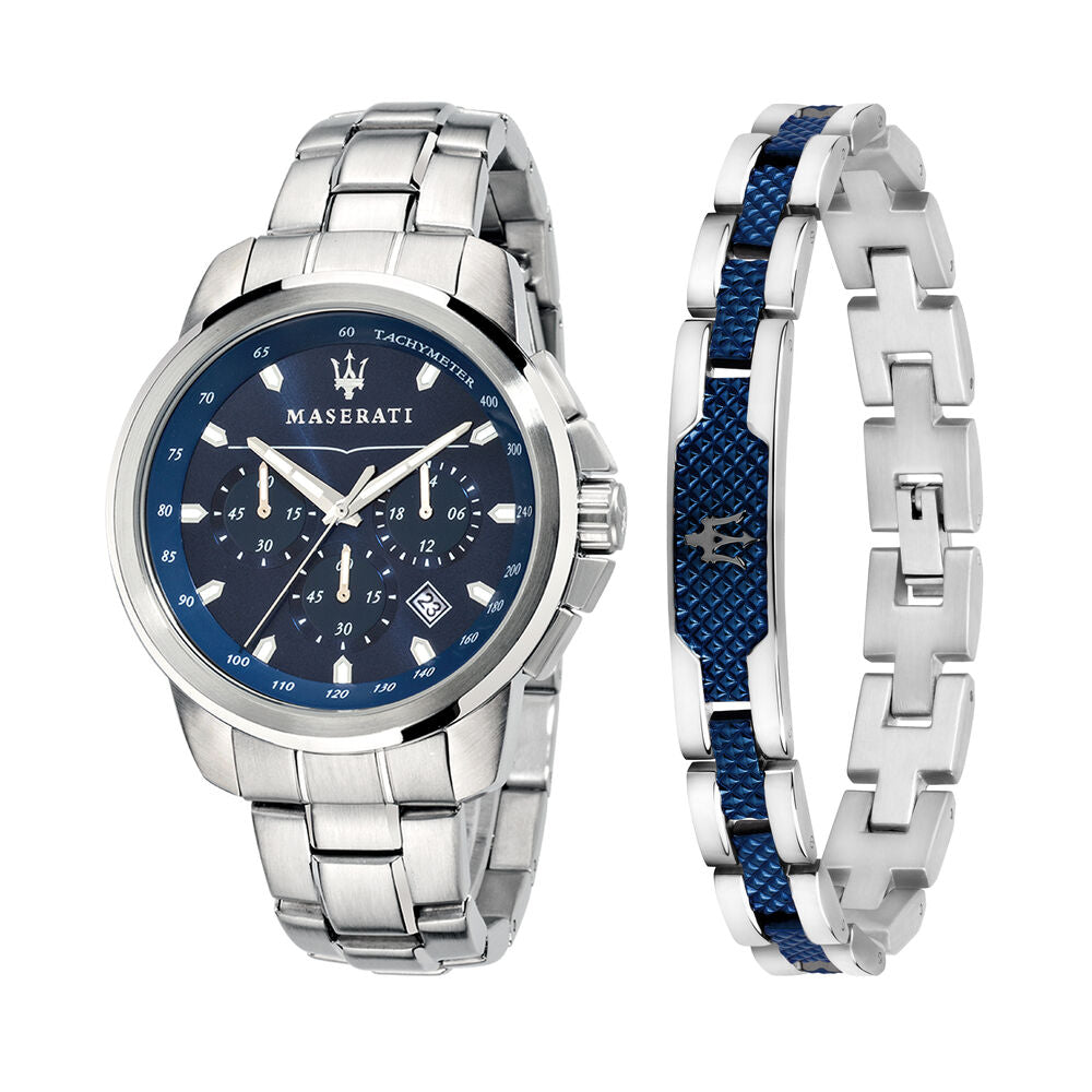 Maserati Successo Men's Blue Watch R8851121016