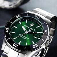 Thumbnail for Maserati Competizione  Men's Green Watch R8853100038