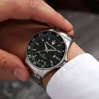 Thumbnail for Maserati Sfida Men's Silver Watch R8853140005