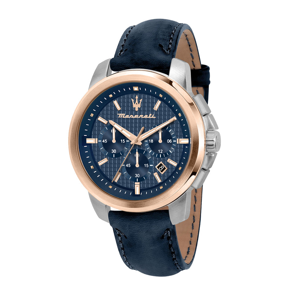 Maserati Successo Men's Blue Watch R8871621015