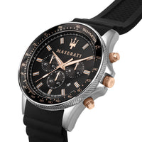 Thumbnail for Maserati Men's Black Sfida Watch R8871640002