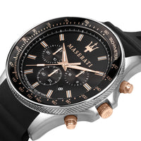 Thumbnail for Maserati Men's Black Sfida Watch R8871640002