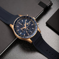 Thumbnail for Maserati Sfida Blue Men's Watch R8871640004