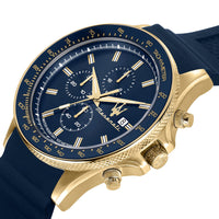 Thumbnail for Maserati Sfida Blue Men's Watch R8871640004