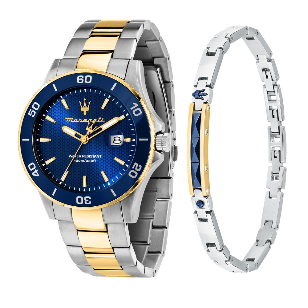 Maserati Competizione  Men's Blue Watch R8873600007