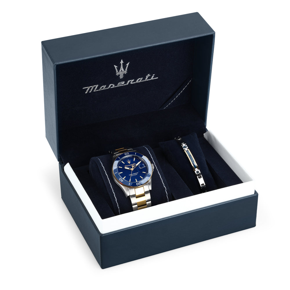 Maserati Competizione  Men's Blue Watch R8873600007