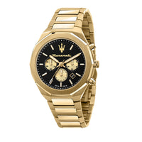 Thumbnail for Maserati Men's Gold Stile Watch R8873642001