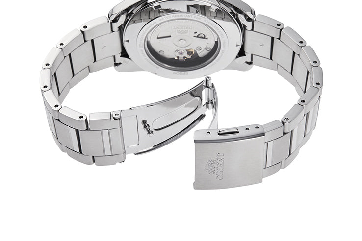 Orient Men's Blue Dial Day/Night Indicator Watch RA-AK0308L