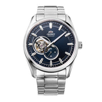 Thumbnail for Orient Open Heart Men's Silver Watch RA-AR0003L30B