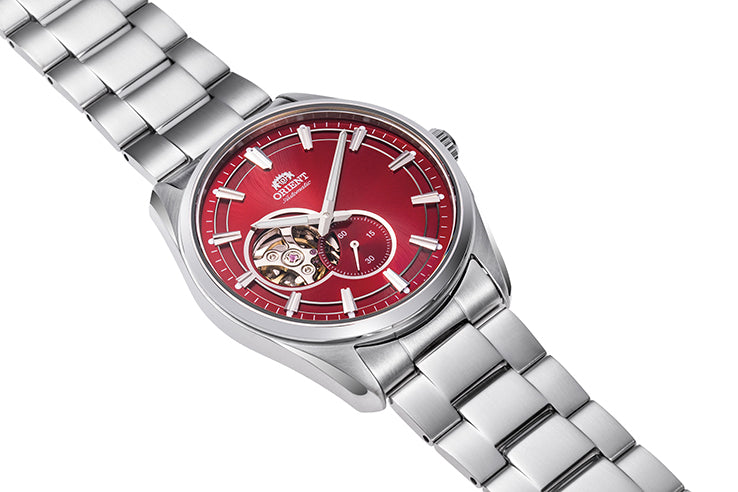 Orient Contemporary Open Heart Men's Red Watch RA-AR0010R30B