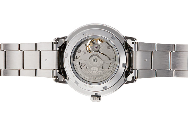 Orient Men's White Open Heart Contemporary Watch RA-AR0102S