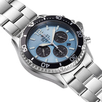 Thumbnail for Orient Mako Solar Men's Blue Watch RA-TX0206L10B