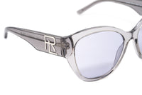 Thumbnail for Ralph Lauren Women's Sunglasses Butterfly Clear/Grey RL8168 57041A