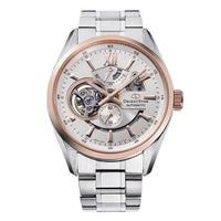 Thumbnail for Orient Star Ivory Open Heart Automatic Men's Watch RE-AV0123G