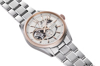 Thumbnail for Orient Star Ivory Open Heart Automatic Men's Watch RE-AV0123G
