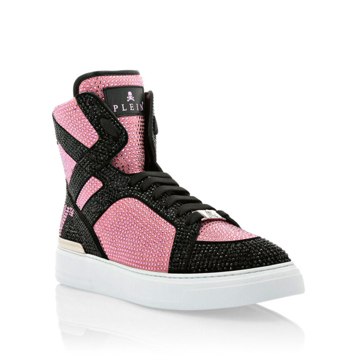 Philipp Plein Money Beast Hi Top Pink Paradise Shoes Size 39