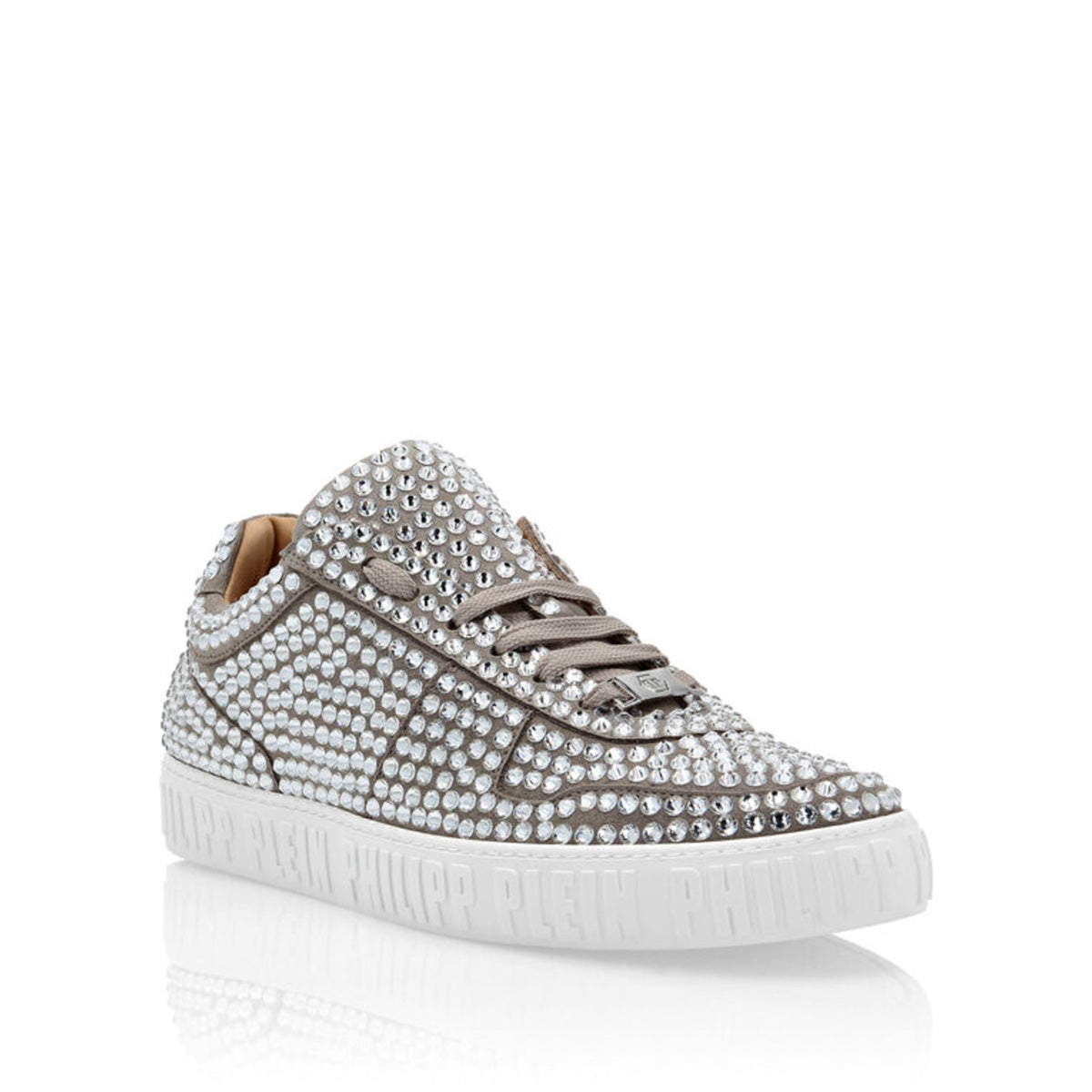 Philipp Plein Notorious Lo-Top With Crystals Shoes Size 43