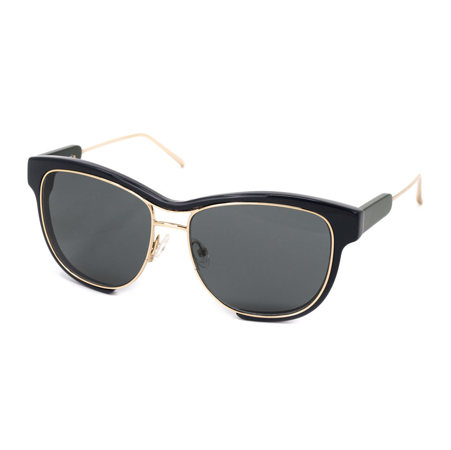 Sacai x Linda Farrow Black Sunglasses