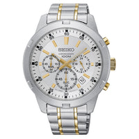 Thumbnail for Seiko Chronograph White Men's Watch SKS607P