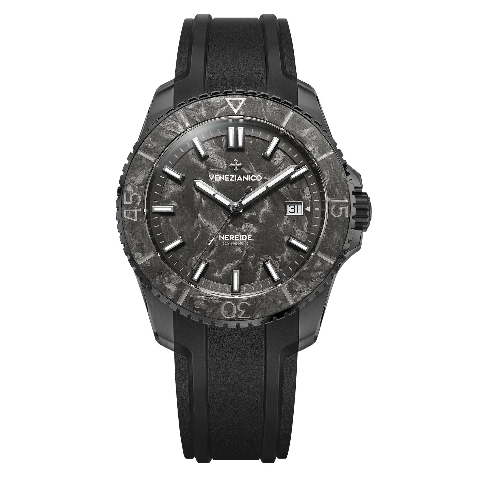 Venezianico Nereide Carbonio Grey Men's Watch 4521560