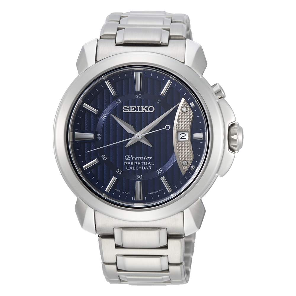 Seiko Premier Blue Men's Watch SNQ157P1