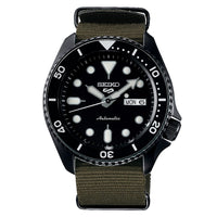 Thumbnail for Seiko 5 Sports Men's Automatic Green and Black Watch