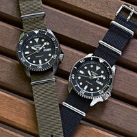 Thumbnail for Seiko 5 Sports Men's Automatic Blue Fabric Strap Watch
