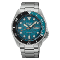 Thumbnail for Seiko Men's Watch 5 Sports SKX Skeleton Style Blue