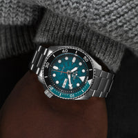 Thumbnail for Seiko Men's Watch 5 Sports SKX Skeleton Style Blue
