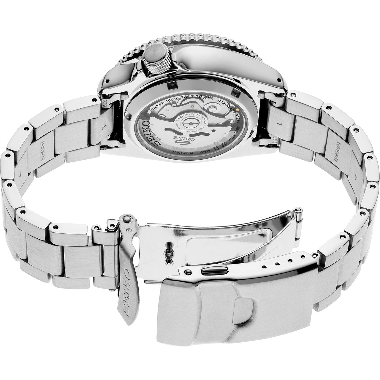 Seiko Men's Watch 5 Sports Orange ‘New Double Hurricane’