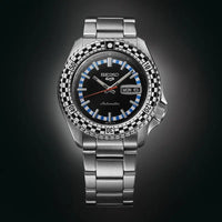 Thumbnail for Seiko Men's Watch 5 Sports Black White Checker Flag
