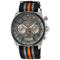 Thumbnail for Seiko Neo Sports Chronograph Grey Men's Watch SSB403