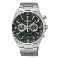 Thumbnail for Seiko Chronograph Sports Men's Green Watch SSB405P1