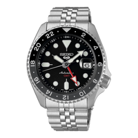 Thumbnail for Seiko 5 Sport SKX  GMT Men's Black Grape Watch SSK001K1