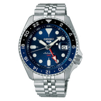 Thumbnail for Seiko 5 Sport 'Blueberry' GMT 43mm Men's Blue Watch