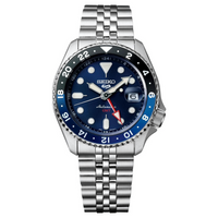 Thumbnail for Seiko 5 Sport 'Blueberry' GMT 43mm Men's Blue Watch