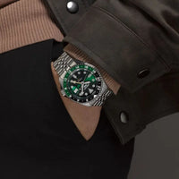 Thumbnail for Seiko 5 Sport SKX GMT Men's Green Watch
