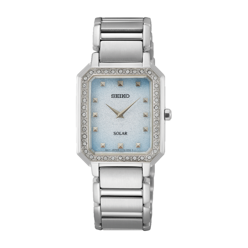 Seiko Solar Blue Ladies Watch SUP443P1